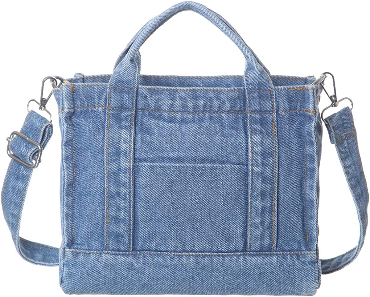 Buy Wholesale China Denim Blue Purse Leather Shoulder Strap Fashion Bags  With Lock Chains Internal Cotton Bag No Zipper & For Lv Shoulder Bags at  USD 27.78