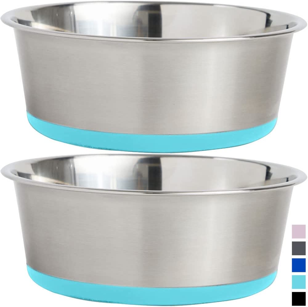 Yeti Boomer Dog Bowl, Stainless Steel, Non-Slip Dog Bowl, Holds 32 Ounces,  Navy 32oz