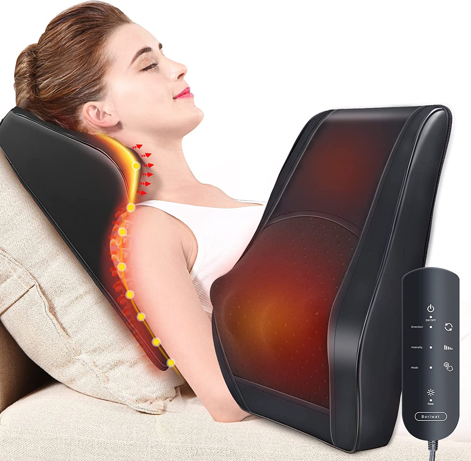 New Neck Massager Shoulder With Heat For Pain Relief Deep Tissue Electric  Kneading Massager Health Supplies - CJdropshipping
