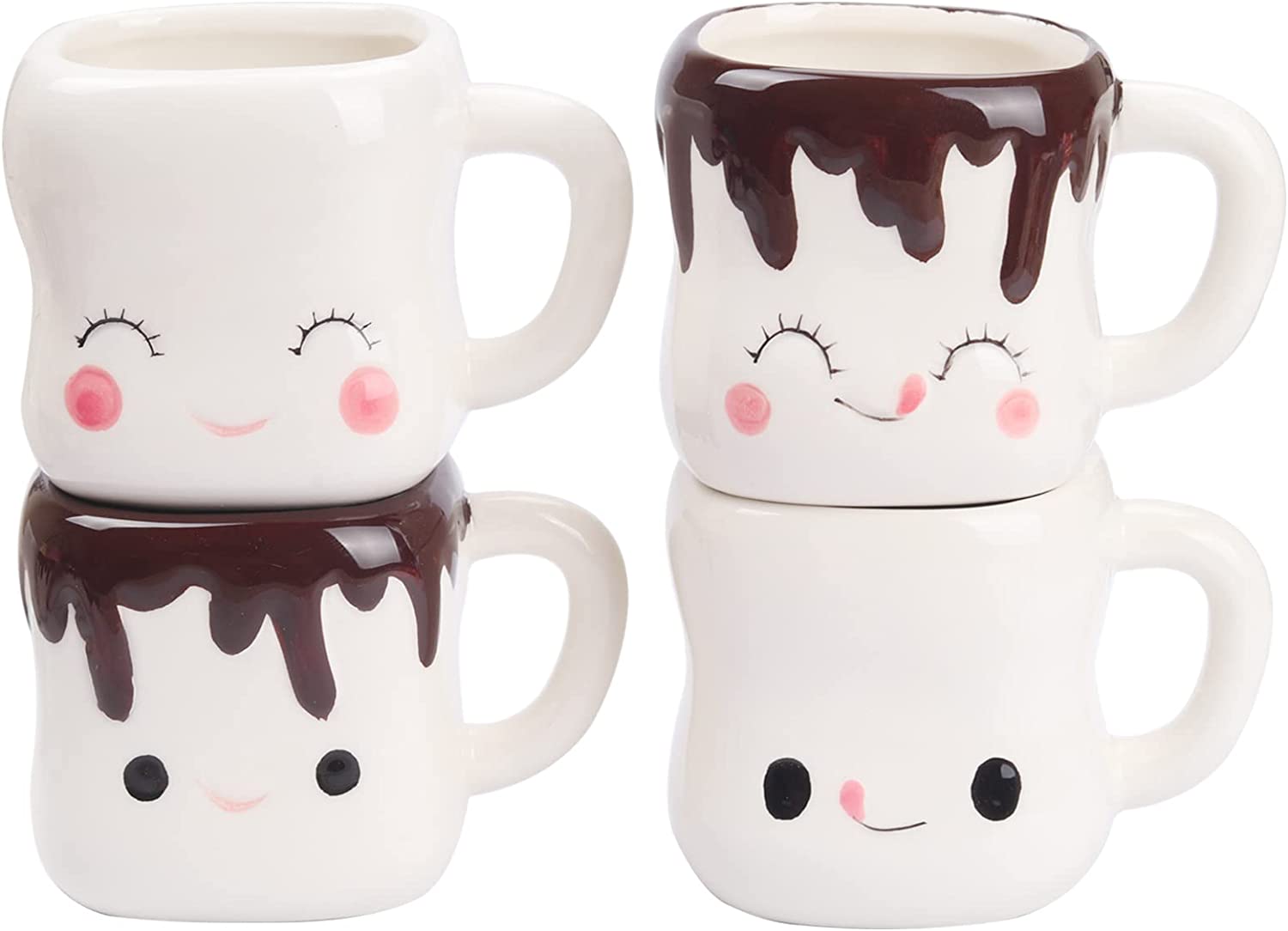 Simple Modern Coffee Mug Milk Couple Gifts Cappuccino Cups With Handle  Ceramic Drinks Cup For Coffee, Latte, Cappuccino, Tea, Cocoa, Cereal, Hot  Chocolate Coffee Mug (Color : 11, Size : 270ml)