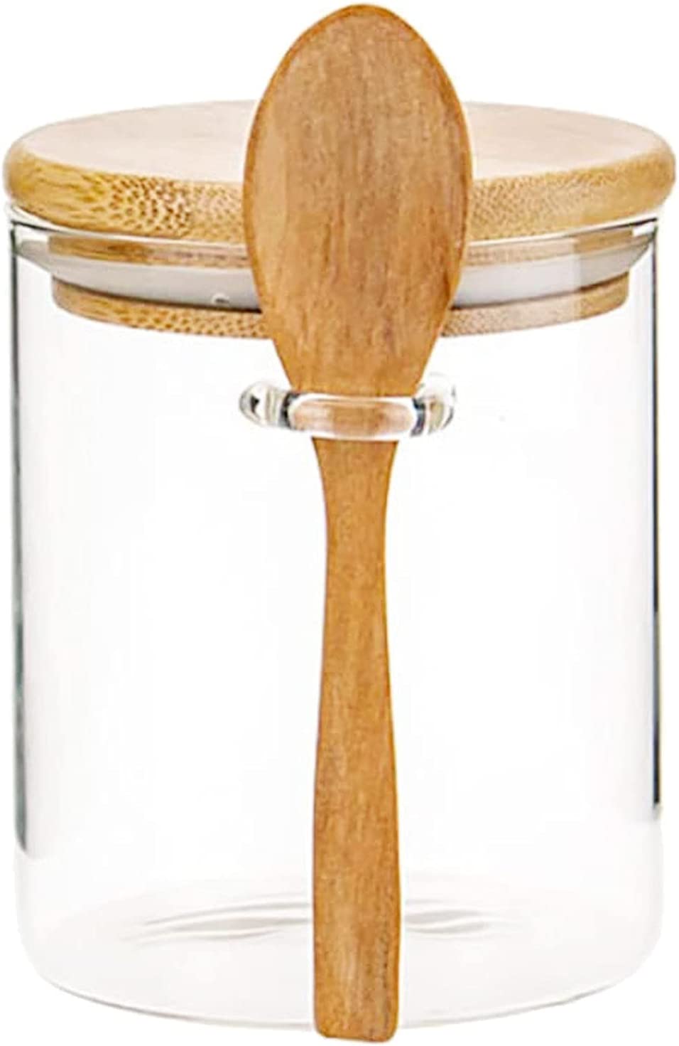 Wooden Lid Spice Jar with Spoon – Paper & Ink