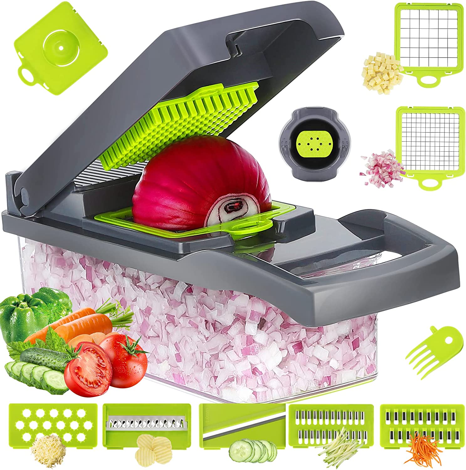 Buy Wholesale China Onion Cutter Vegetable Chopper Mandoline Slicer  Multipurpose Vegetable And Fruit Chopper Cutter For Kitchen Vegetable  Grater & Onion Cutter at USD 3.68