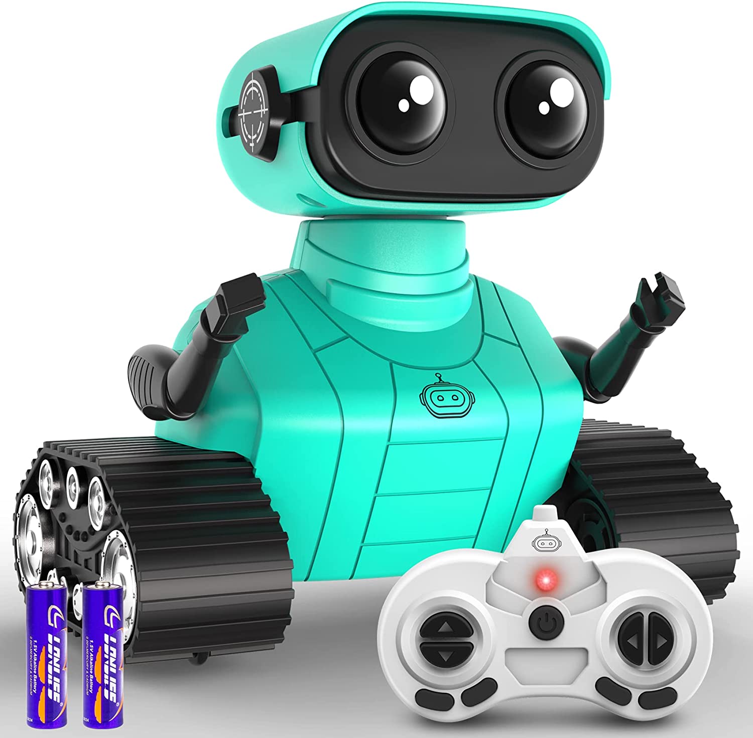  VATOS 2PCS RC Robot Toys for Kids, Rechargeable Remote