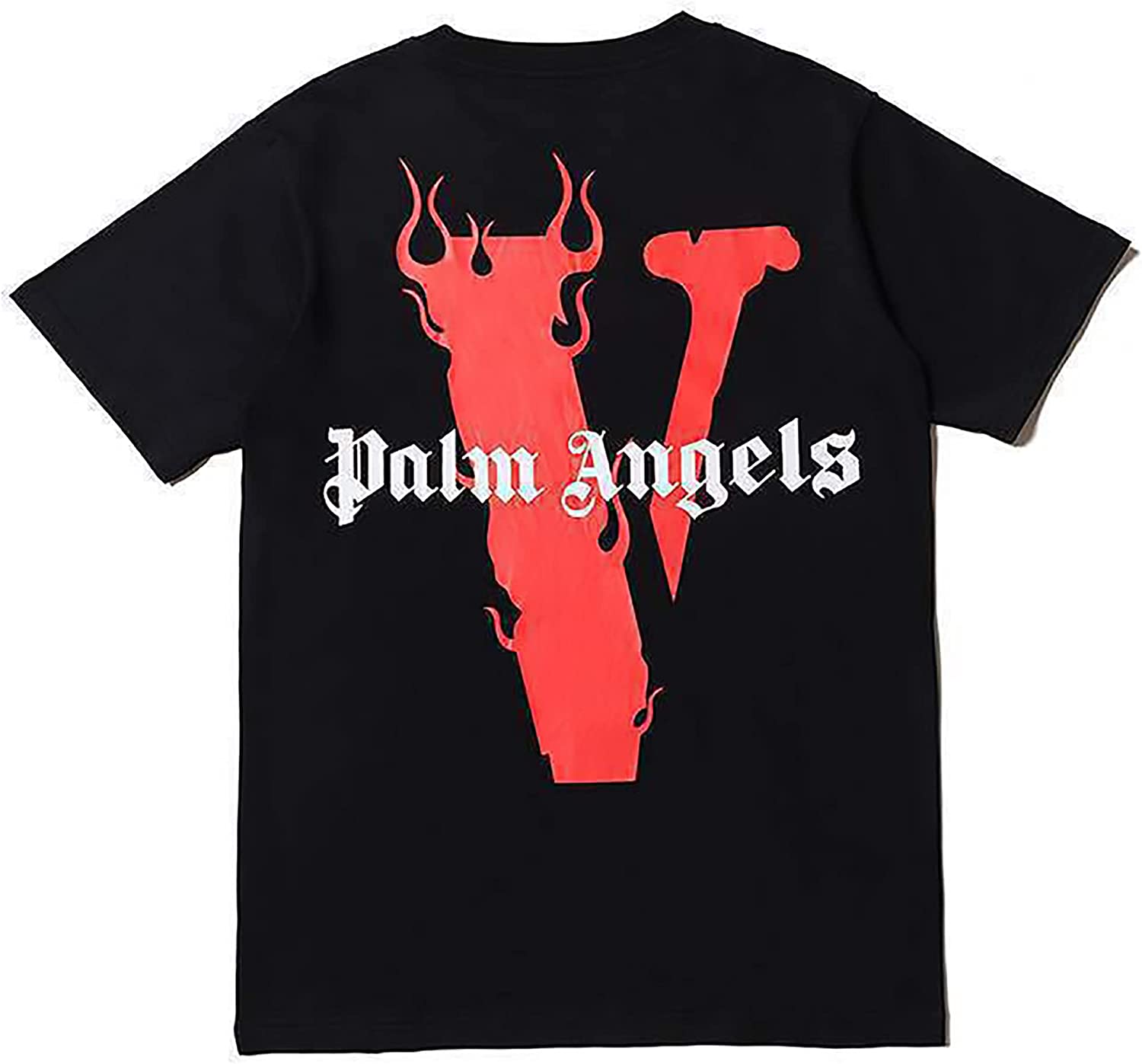 Buy Palm Angels top casual cartoon bear round neck T-shirt Palm Angel men  and women all-match short-sleeved loose bottoming shirt M-XXL ｜Short sleeve  T-shirt-Fordeal