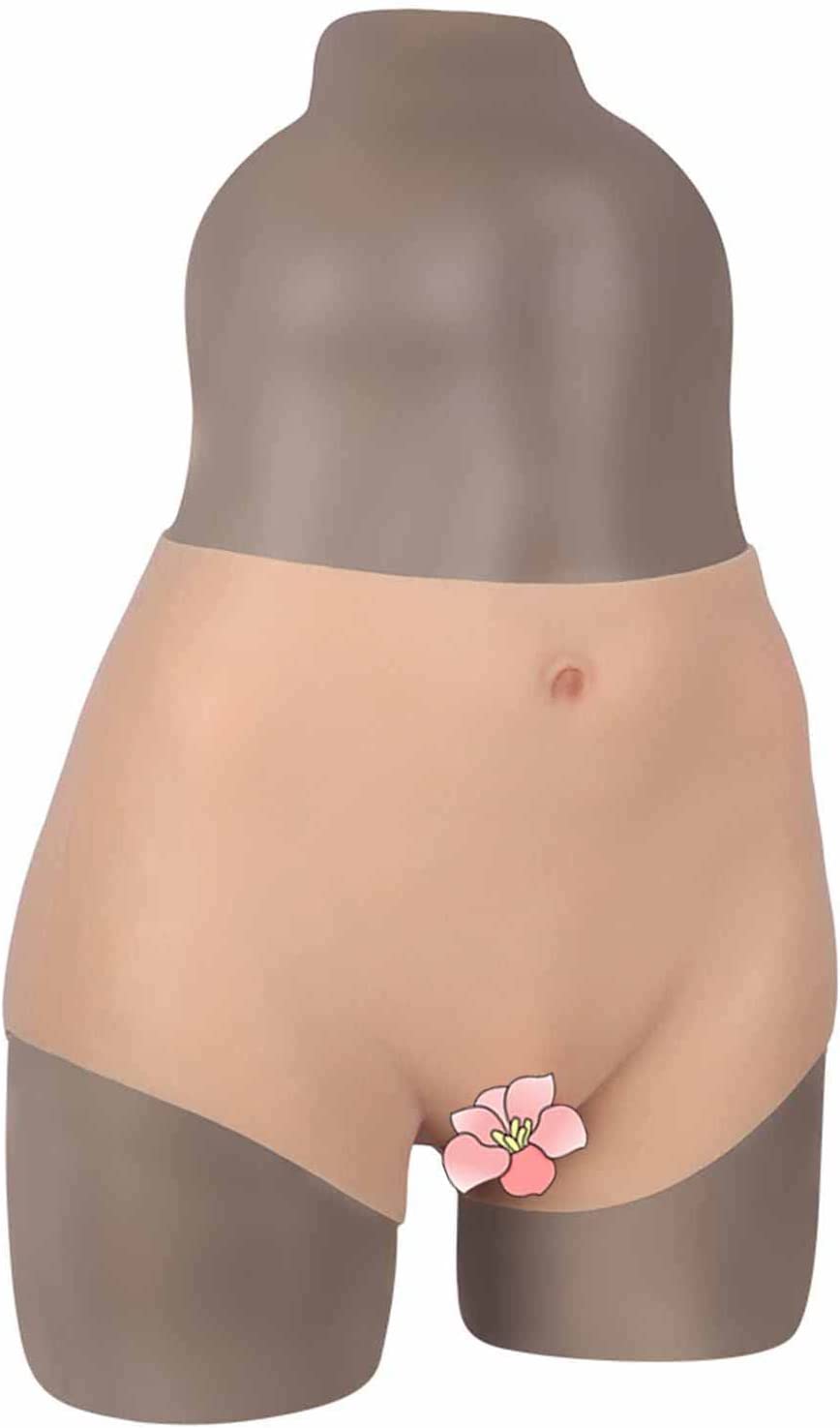 Simulated Silicone Vagina Underwear Panties for Crossdresser Drag