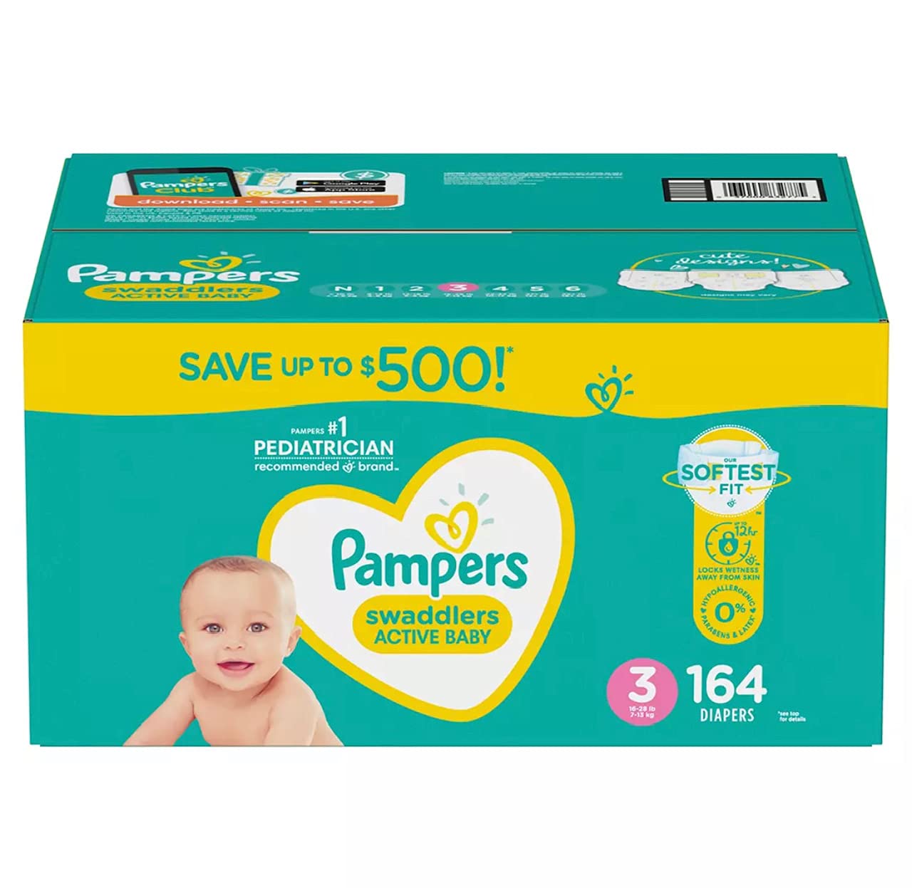 Dropship Pampers Swaddlers Diapers Size 7, 88 Count to Sell Online at a  Lower Price