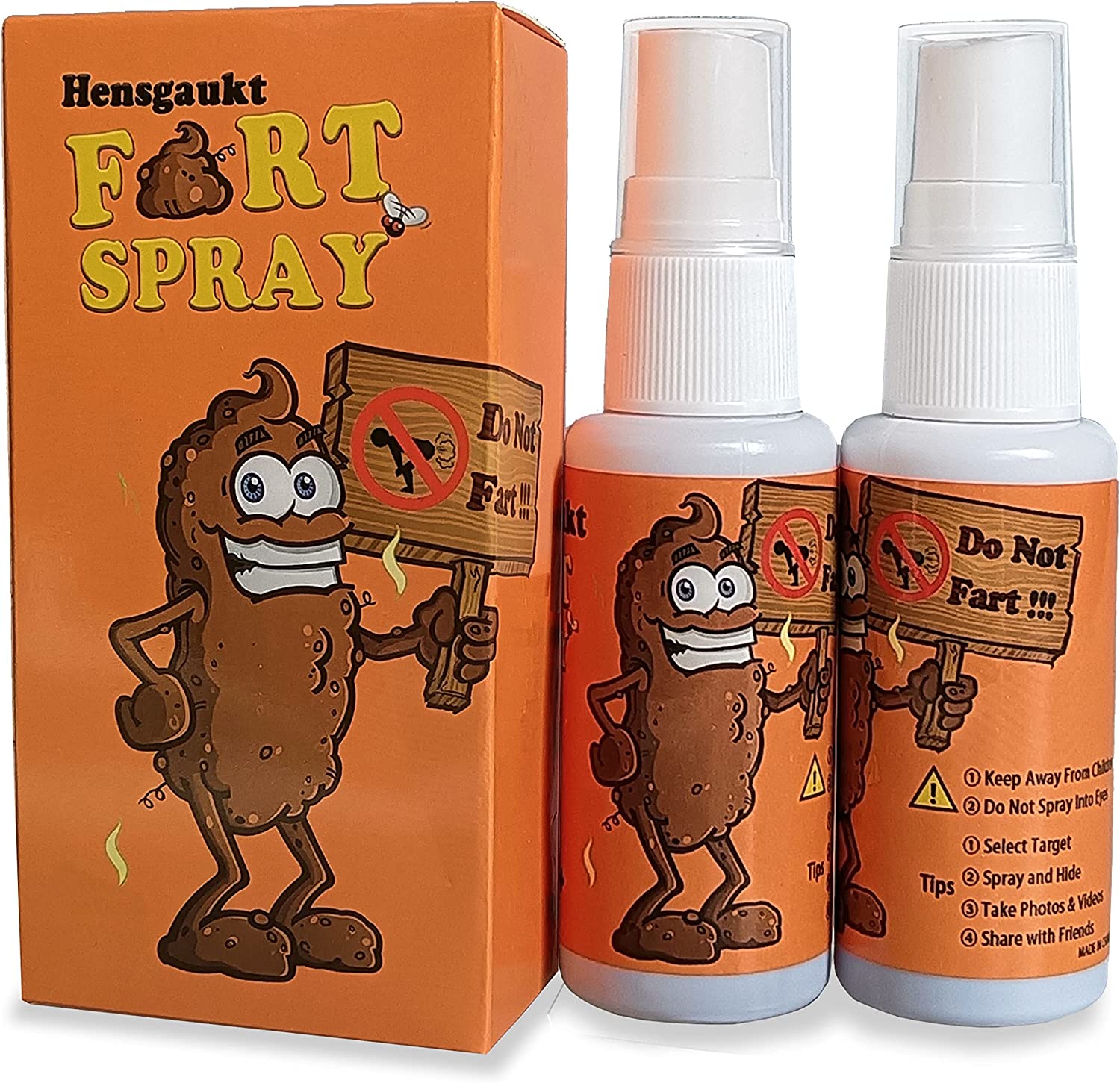( 2 ) Liquid Ass Spray Prank Fart Stink Bomb Bottle - Wholesale Lot New