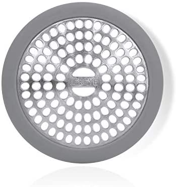 lekeye shower drain hair catcher strainer stainless steel and silicone