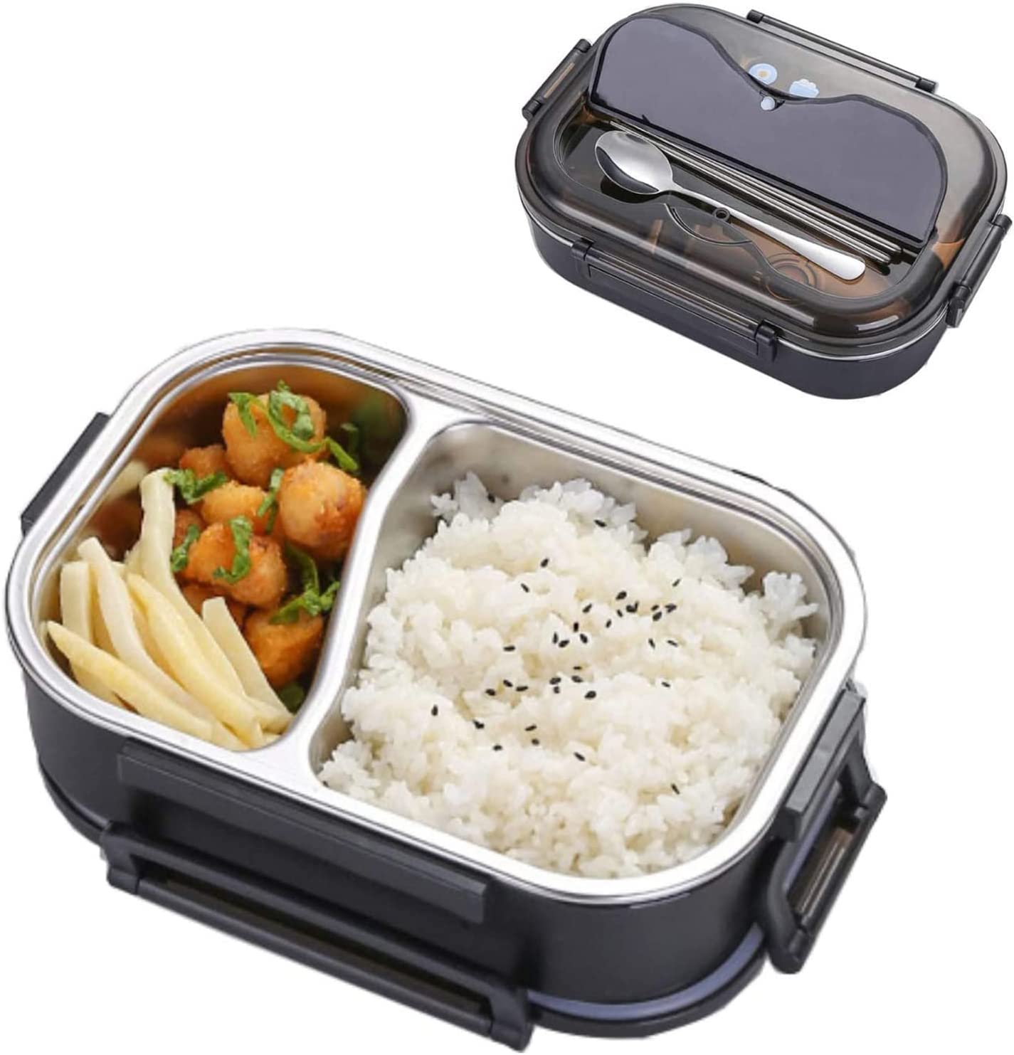 Vacuum Insulated Lunch Box 304 Stainless Steel 67OZ Hot Food