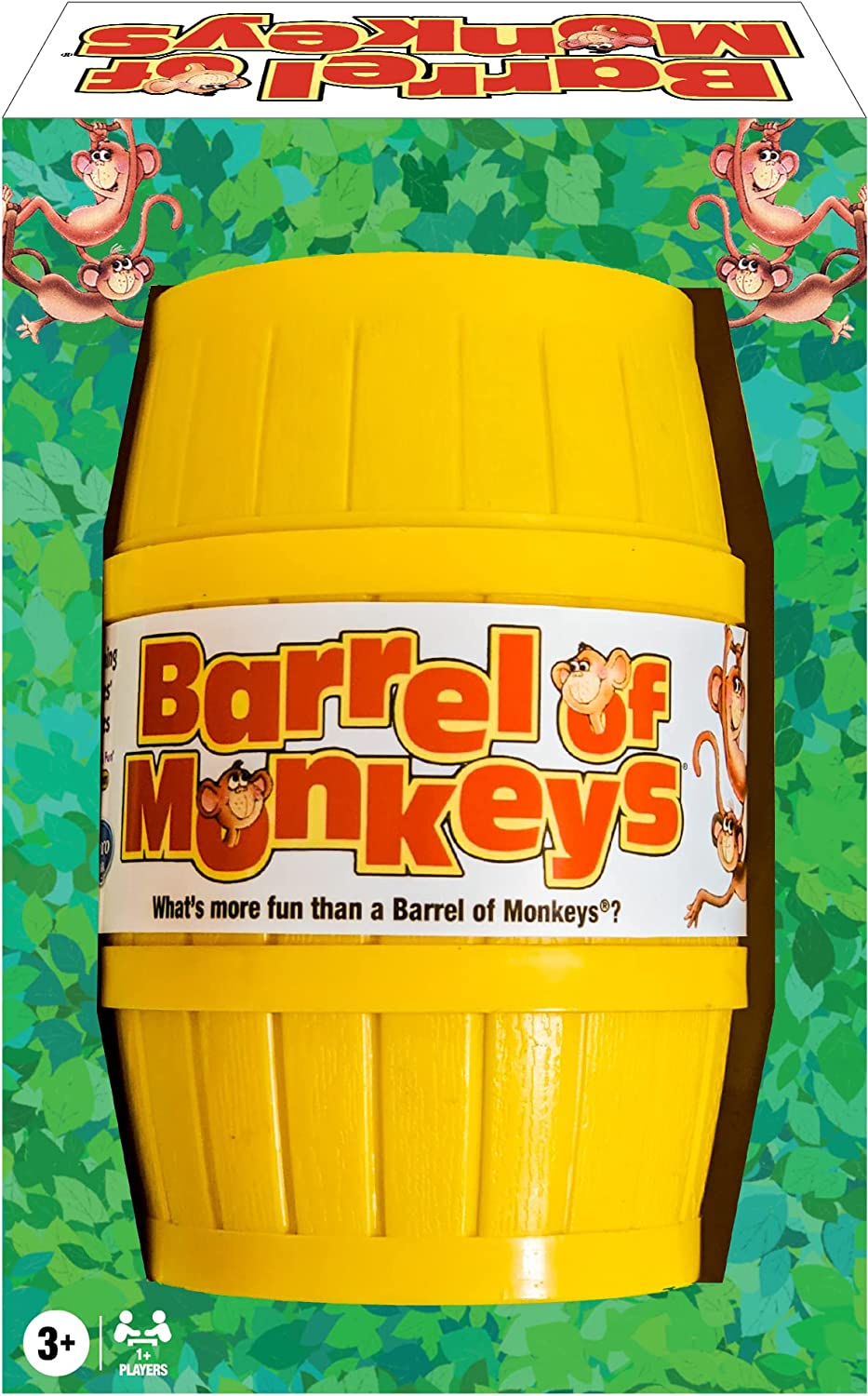  Banana Blast - Pull The Bananas Until The Monkey Jumps Game -  Includes a Fun Colorful 24pc Puzzle by Goliath , Green : Toys & Games