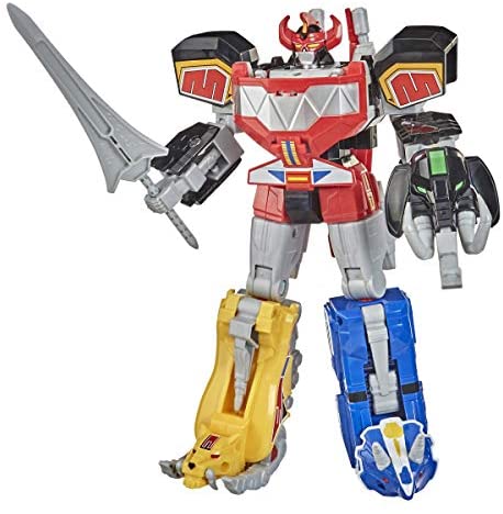 power rangers mighty morphin megazord megapack includes 5 mmpr dinozord action figure