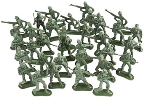 100-Piece Army Men Toy Soldiers Playset for Boys – Small Plastic