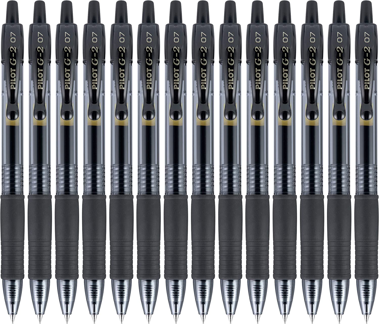 Pilot G2 Bold Pens, Premium Gel Pens, Bulk Pack of 10 Pilot G2 Pens, 5 Black G-2