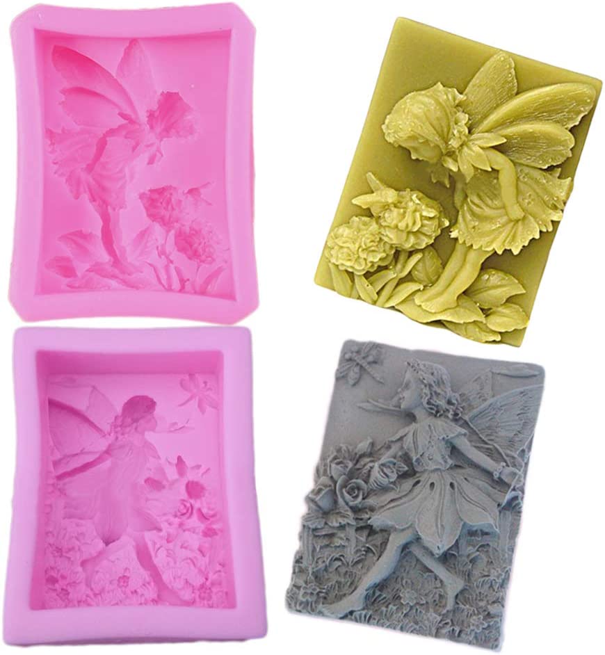 Sdmnsg-T 3D Silicone Massage Bar Soap Molds, Handmade Soap Molds