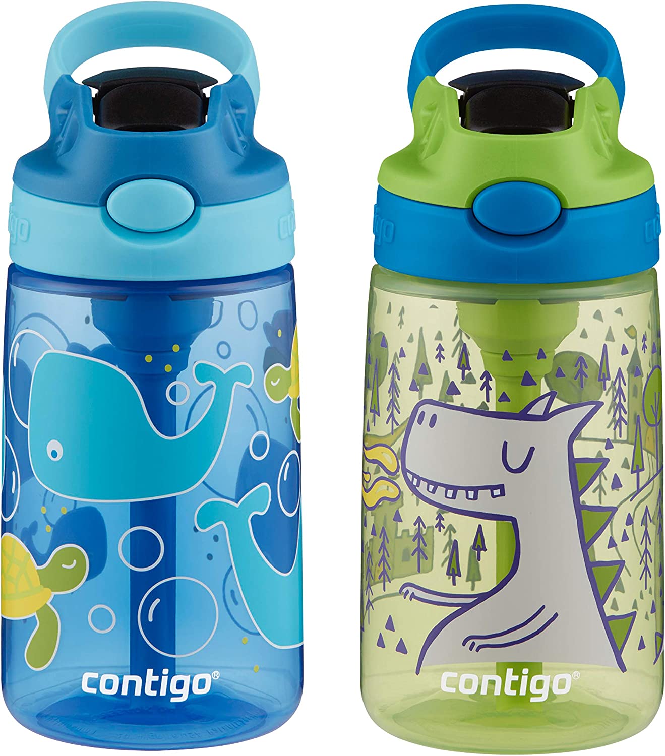 Contigo Kids' Leighton Straw Tumbler with Spill-Proof Leak-Proof