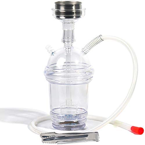 Buy Car Hookah with LED Light & Remote - White –