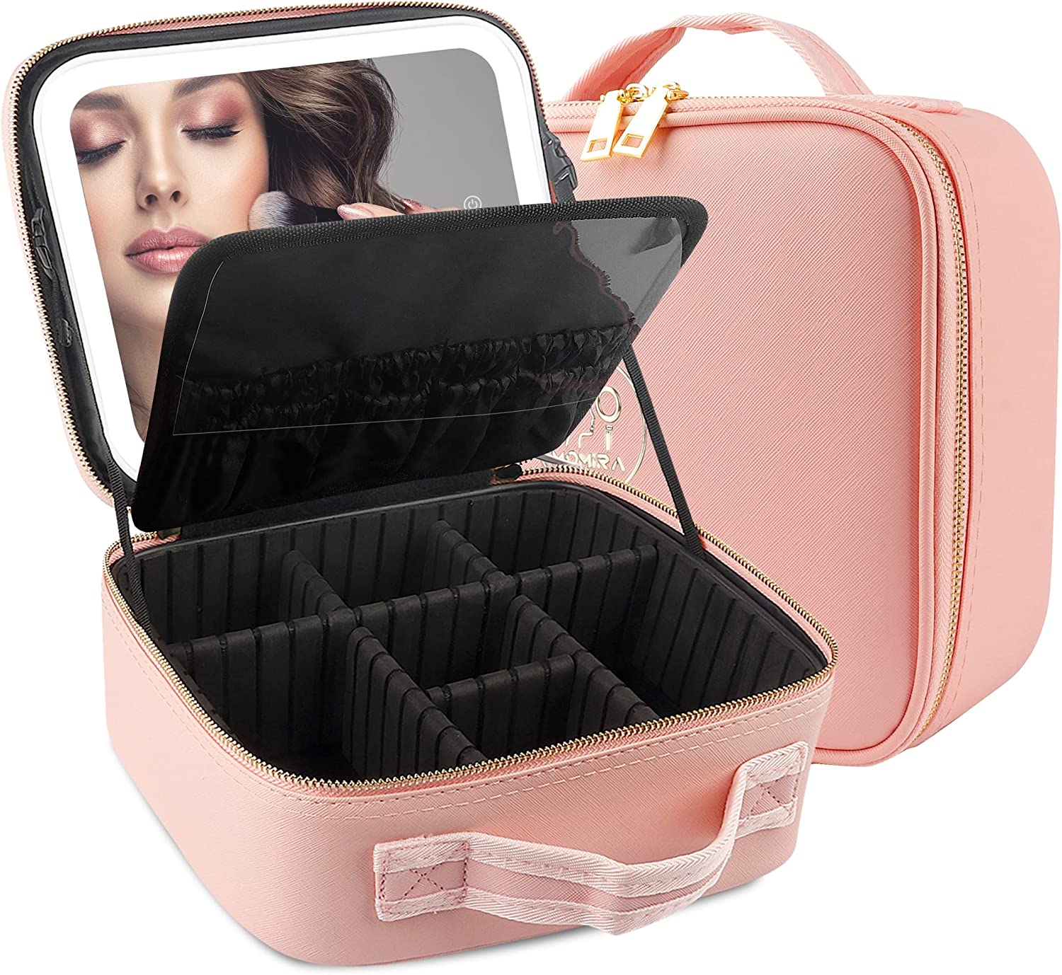  2Pcs Small Makeup Bag for Purse Checkered Cosmetic Bag Cute Makeup  Pouch Pink Makeup Bag and Makeup Brushes Bag Y2K Aesthetic Accessories for  Women Travel Storage Organizer Bag : Beauty