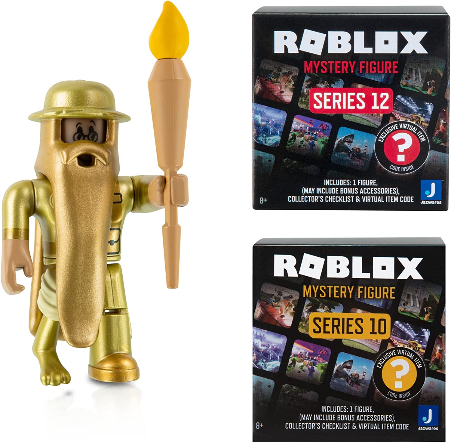  Roblox Action Collection - Dominus Legends: Ultimate Dominus  Legend Figure Pack + Two Mystery Figure Bundle [Includes 3 Exclusive  Virtual Items] : Toys & Games