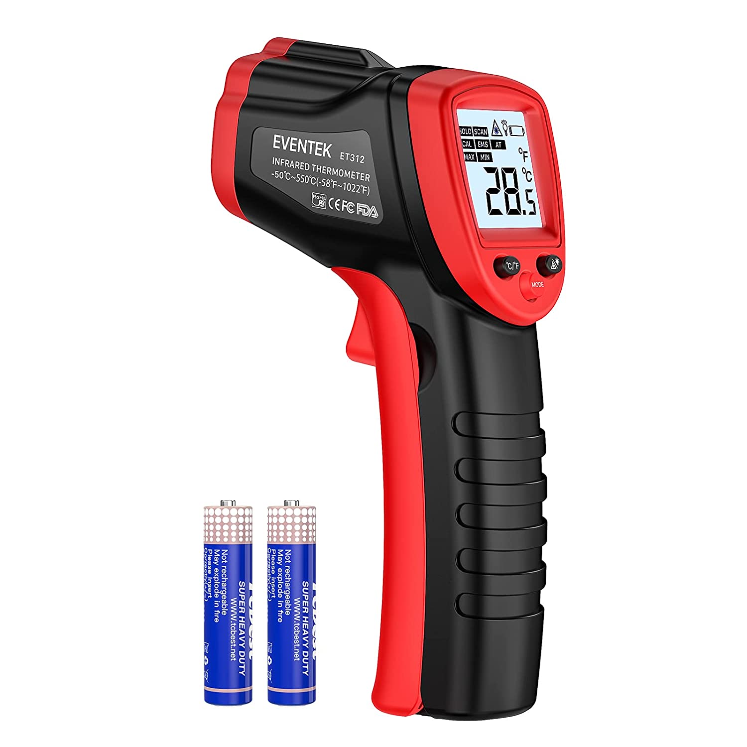 Fluke 63 Mini Infrared Thermometer Gun – Industrial Equipment MRO-Make  purchasing faster and easier