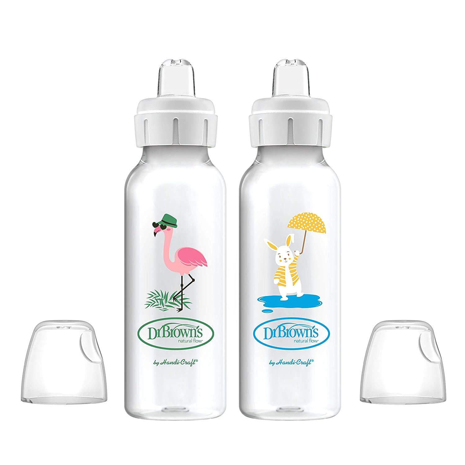 Dr. Brown's Natural Flow® Options+™ Narrow Glass Bottle Silicone