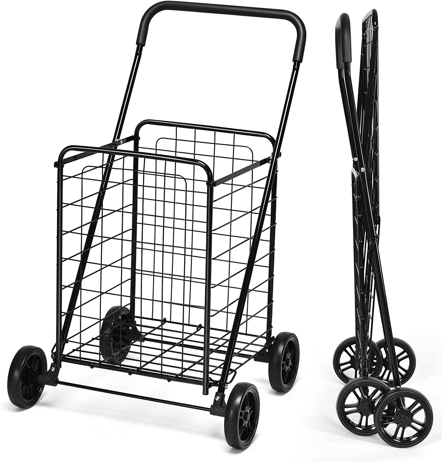 Heavy Duty Shopping Cart With Wheels – R & B Import