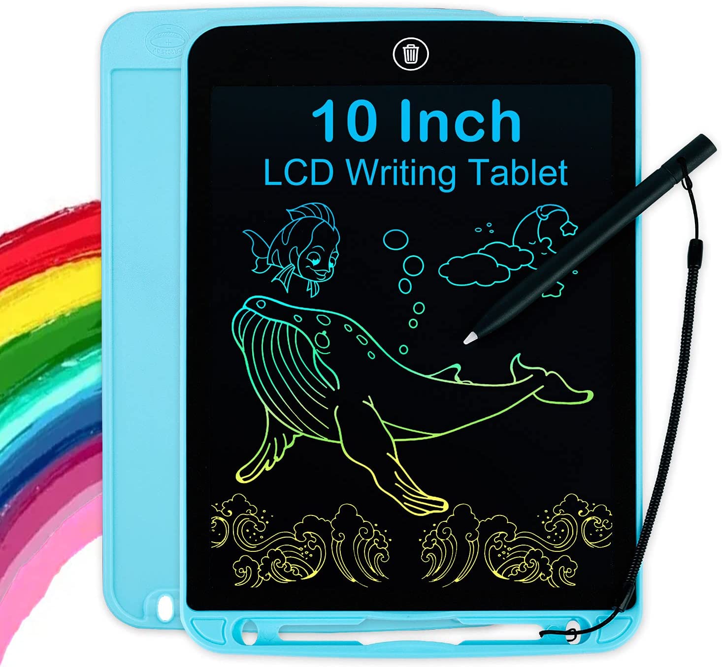 12 Pack LCD Writing Tablets 8.5 Inch Bulk Colorful Doodle Board