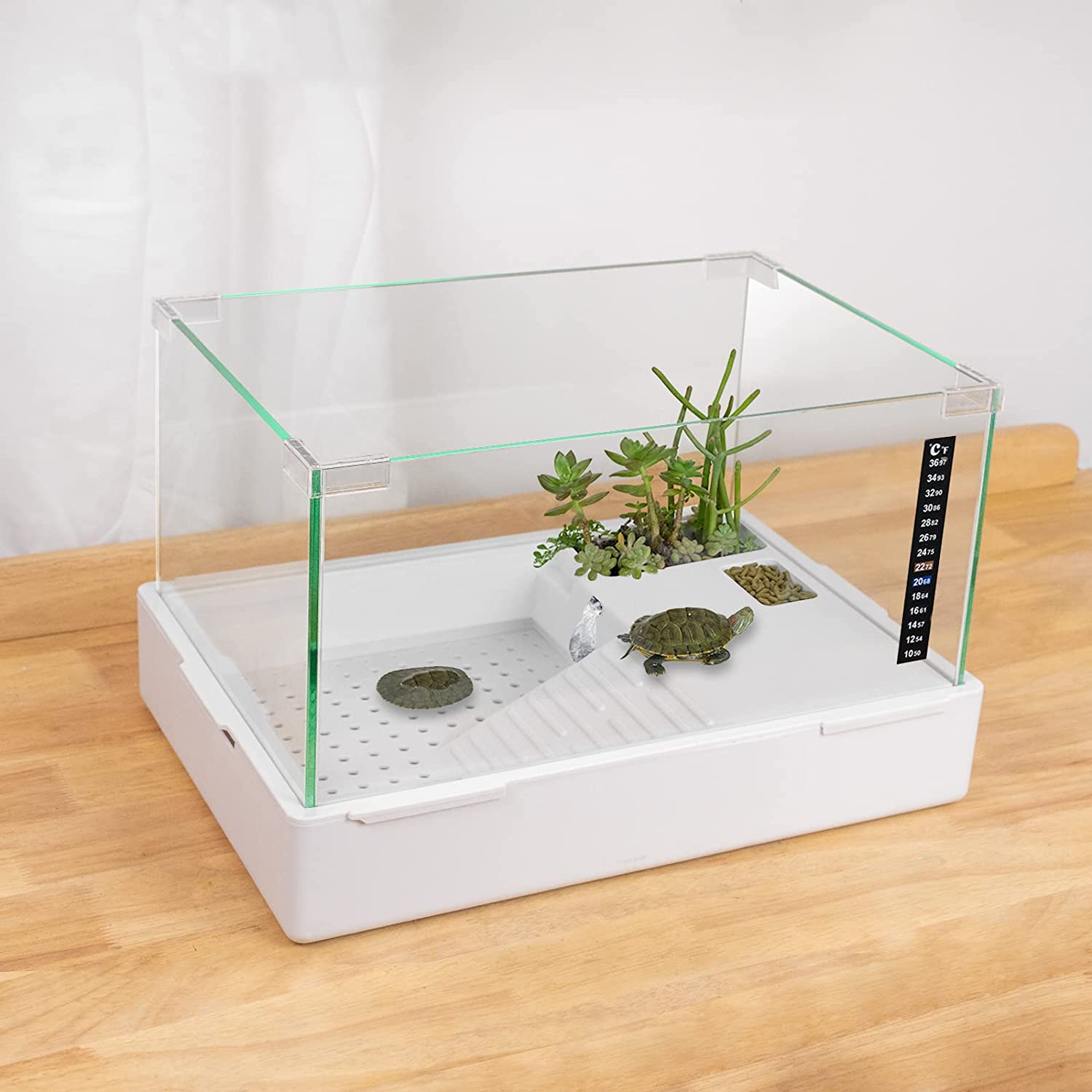 Binano Turtle Aquarium Turtle Tank kit Includes Accessories with Water  Filter