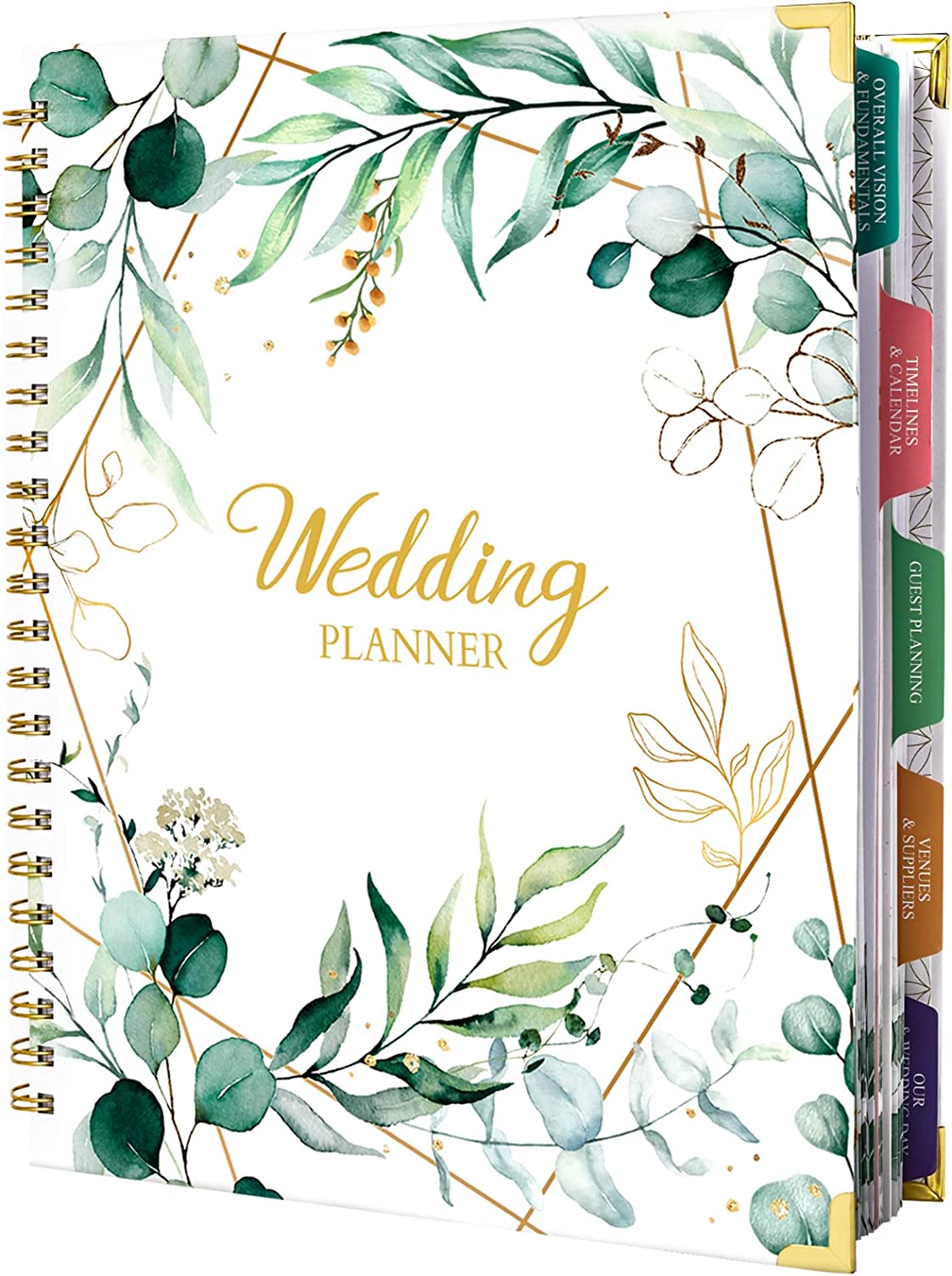Planberry Wedding Planner – Wedding Planning Binder with Checklists,  Pockets & Calendars – Wedding Organizer Notebook for the Bride – Wedding  Planning