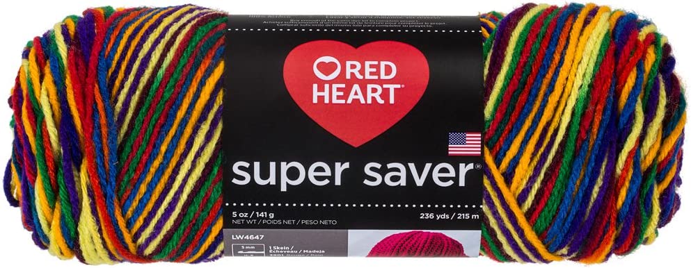 Red Heart Super Saver Haute Yarn - 3 Pack Of 141g/5oz - Acrylic