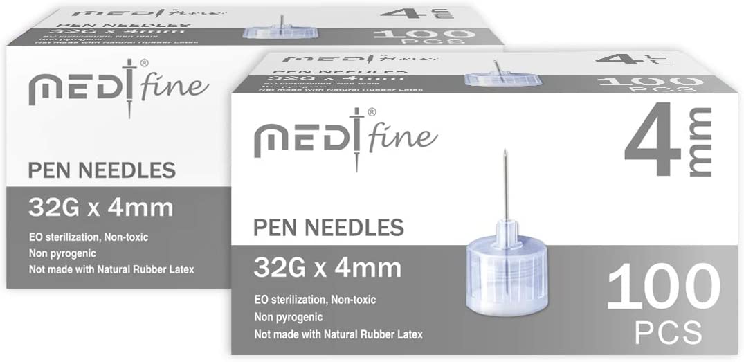  Medt - Fine Insulin Pen Needles (31G 5mm) - Diabetic