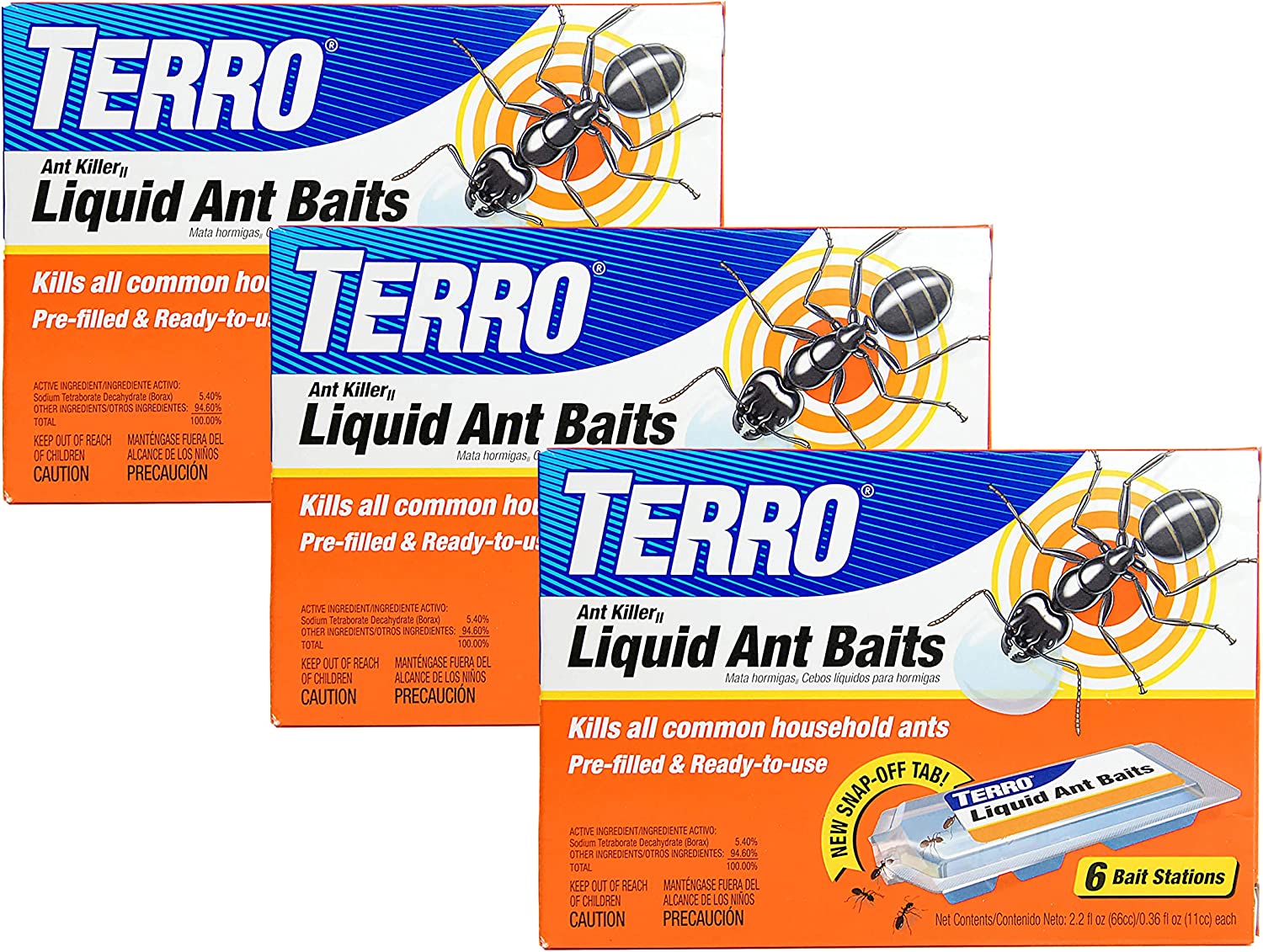 Wholesale Terro 1806 Outdoor Liquid Ant Baits, 1.0 fl. oz. - 6
