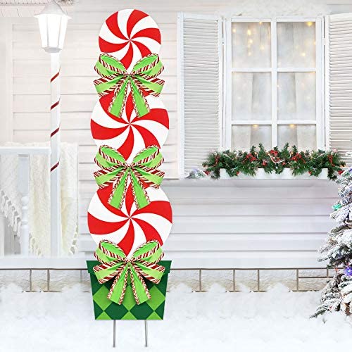 Wholesale ORIENTAL CHERRY Candy Christmas Decorations Outdoor  44In