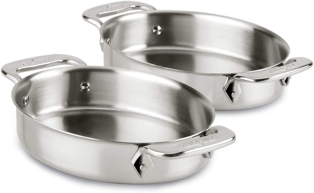 Full-Clad Tri-Ply Stainless Steel Casserole Pot - 5 Quart – GrandTies