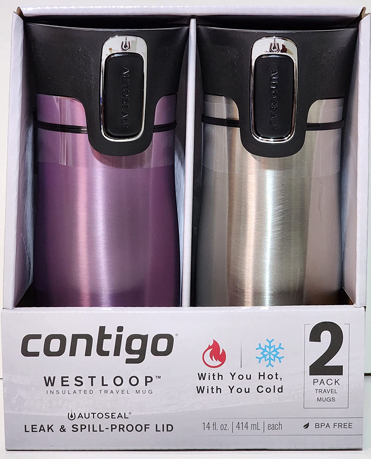 Contigo's popular AUTOSEAL West Loop Travel Mugs are starting from $9 in  today's Gold Box