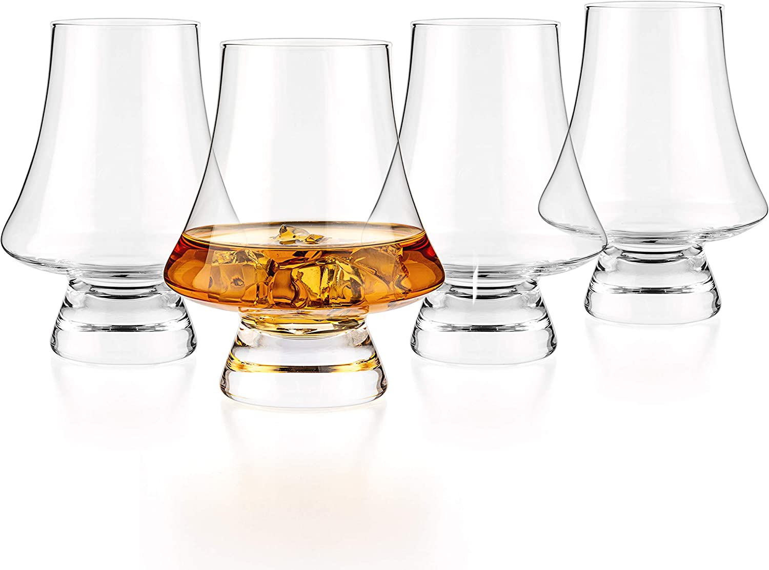 Barware Luxbe Bourbon & Whiskey Crystal Glass Snifters Personalized Gift