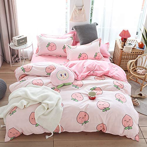  Wink Hello Cat Kitty Duvet Cover Set - Microfiber Polyester  Cotton - 3 Pieces - Twin - 80x60, White Cartoon Kitty Cat Girl Anime  Cartoon Bedroom Bed Decor : Home & Kitchen