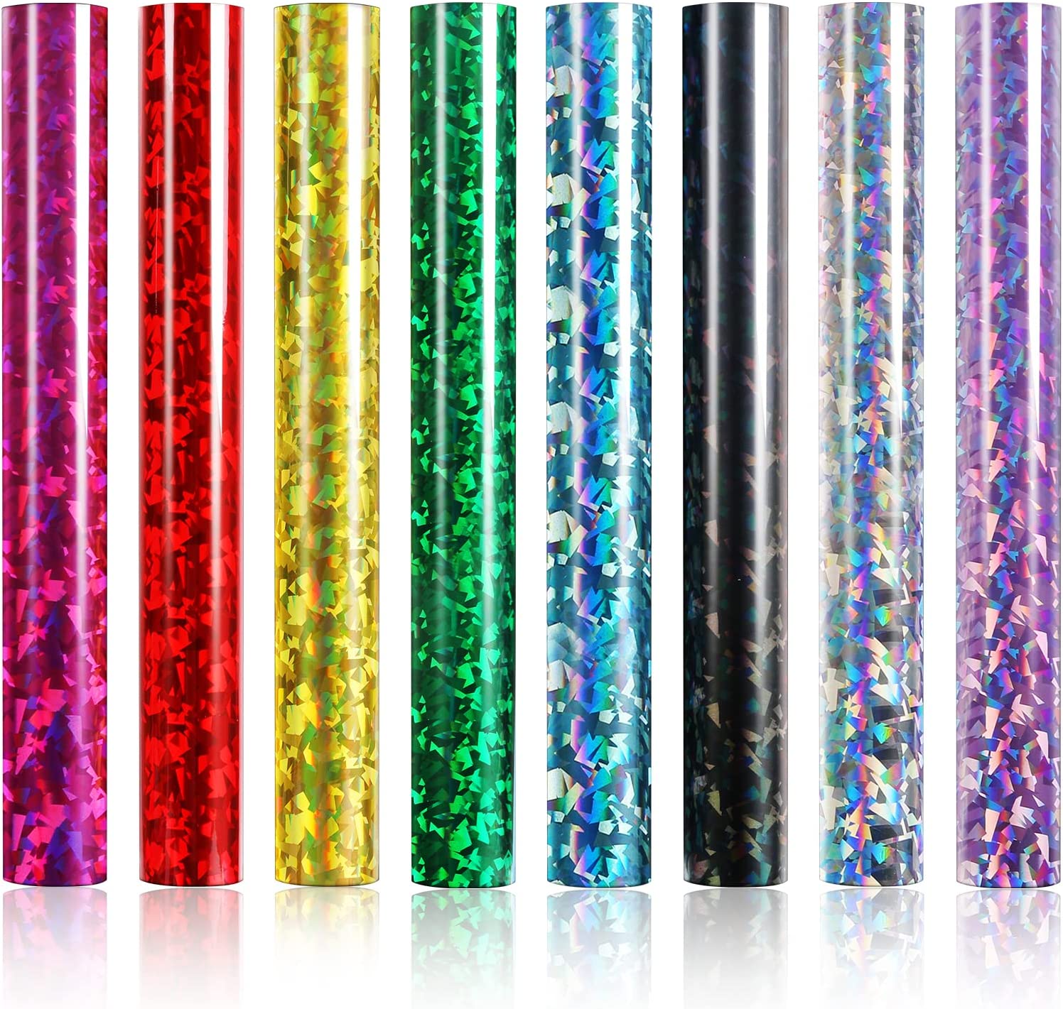 Gatichetta Glitter Holographic Permanent Vinyl 12 x 6FT Sparkle