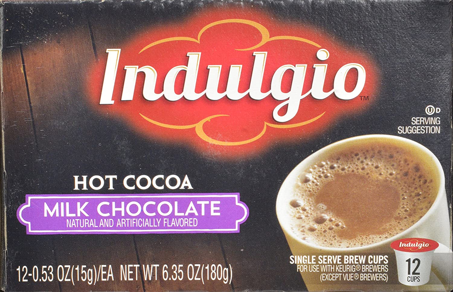 Indulgio hot hotsell chocolate k cups