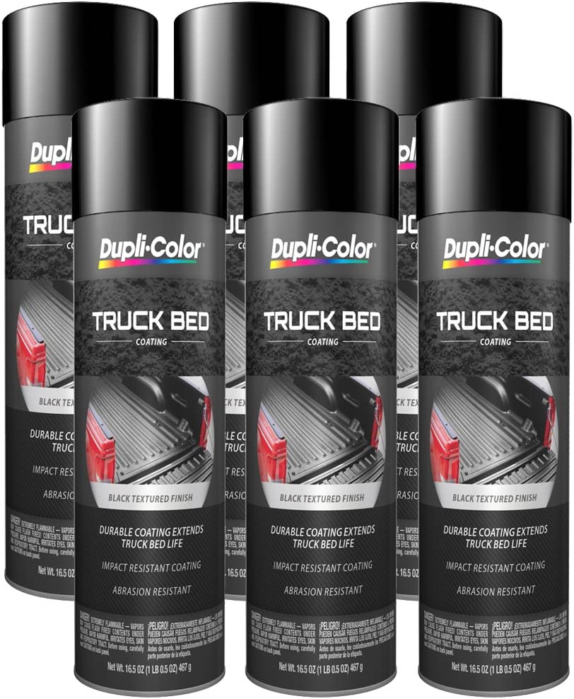 Rust-Oleum 248914 Truck Bed Coating Spray, 15 oz, Black, 15 Ounce (Pack of  1)