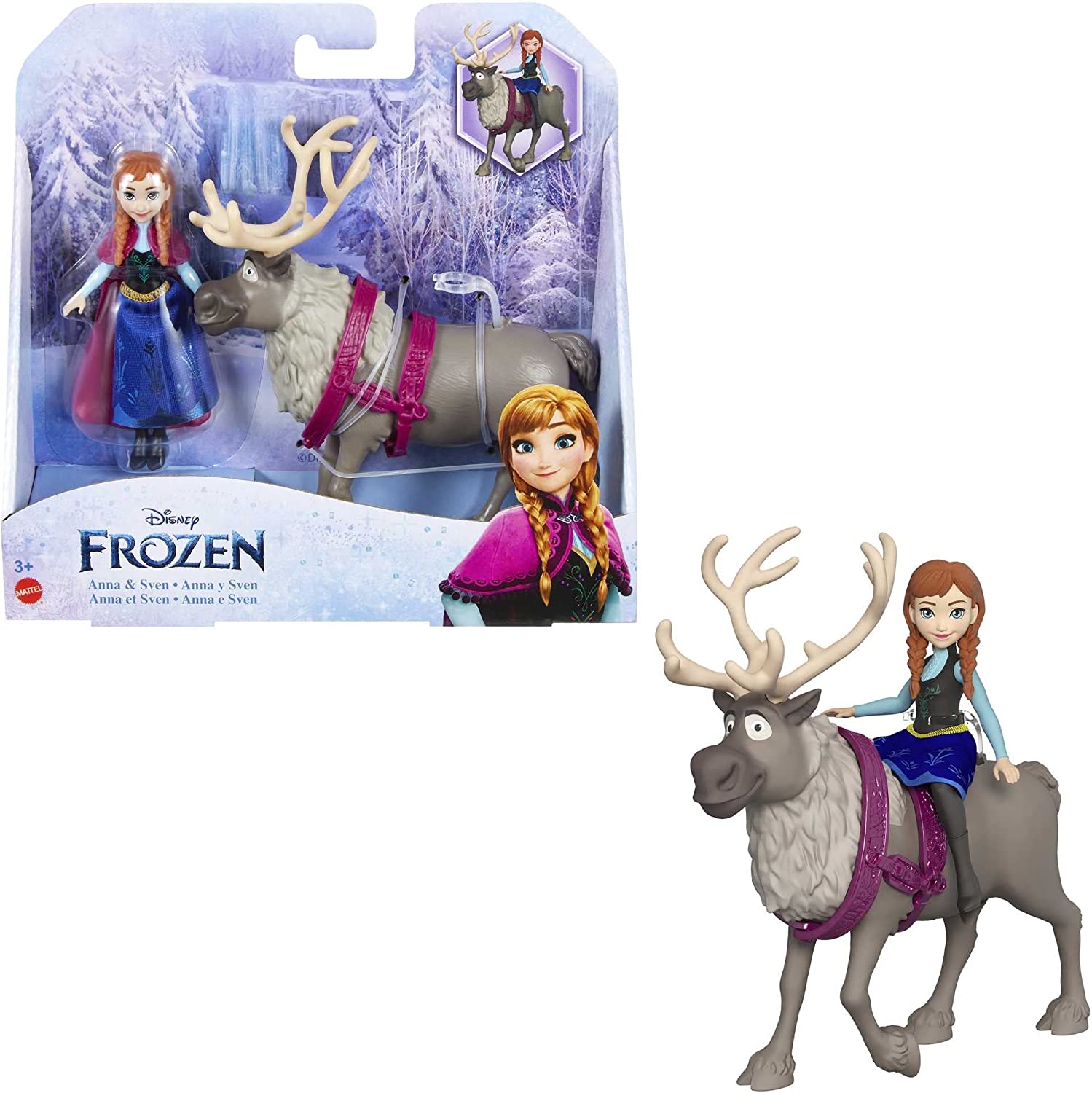 12pcs/kit Frozen Elsa Anna Princesa Kristoff Sven Olaf Figuras