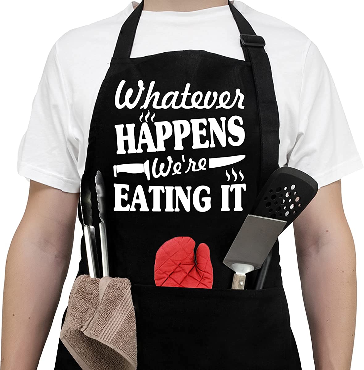 CaseTank Fathers Day Apron Gifts Kitchen Chef Cooking Funny Gag Gifts  Creative