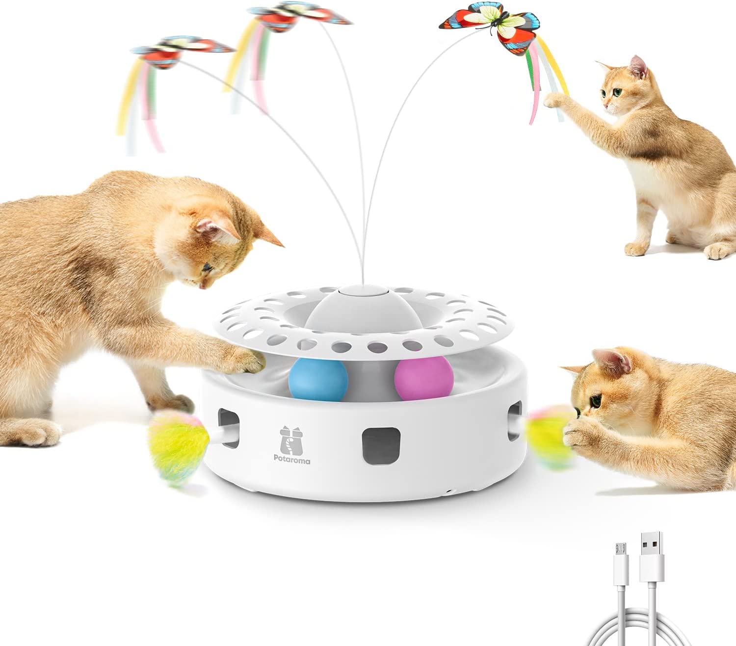 Interactive Tumbler Cat Feeding Toy - Large - Catwise Pet Shop