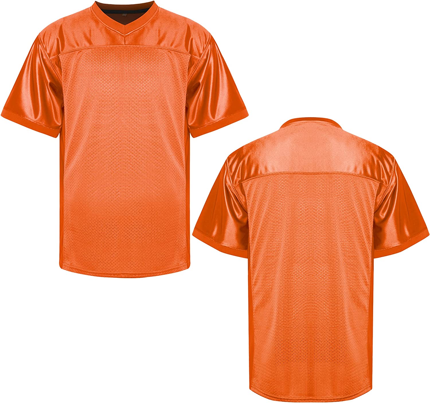Orc Fogteeth 33 Black/Orange Football Jersey Bright — BORIZ