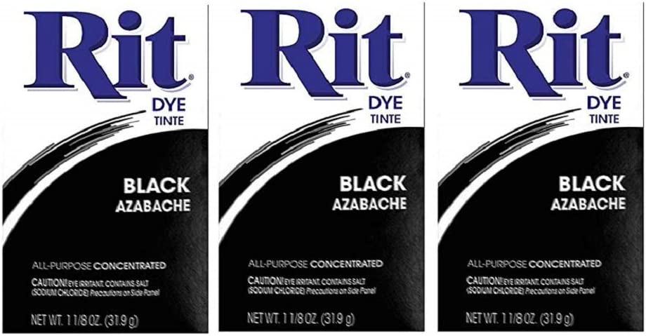 Rit All-Purpose Liquid Dye, 8 Ounce, Black - 2 Pack