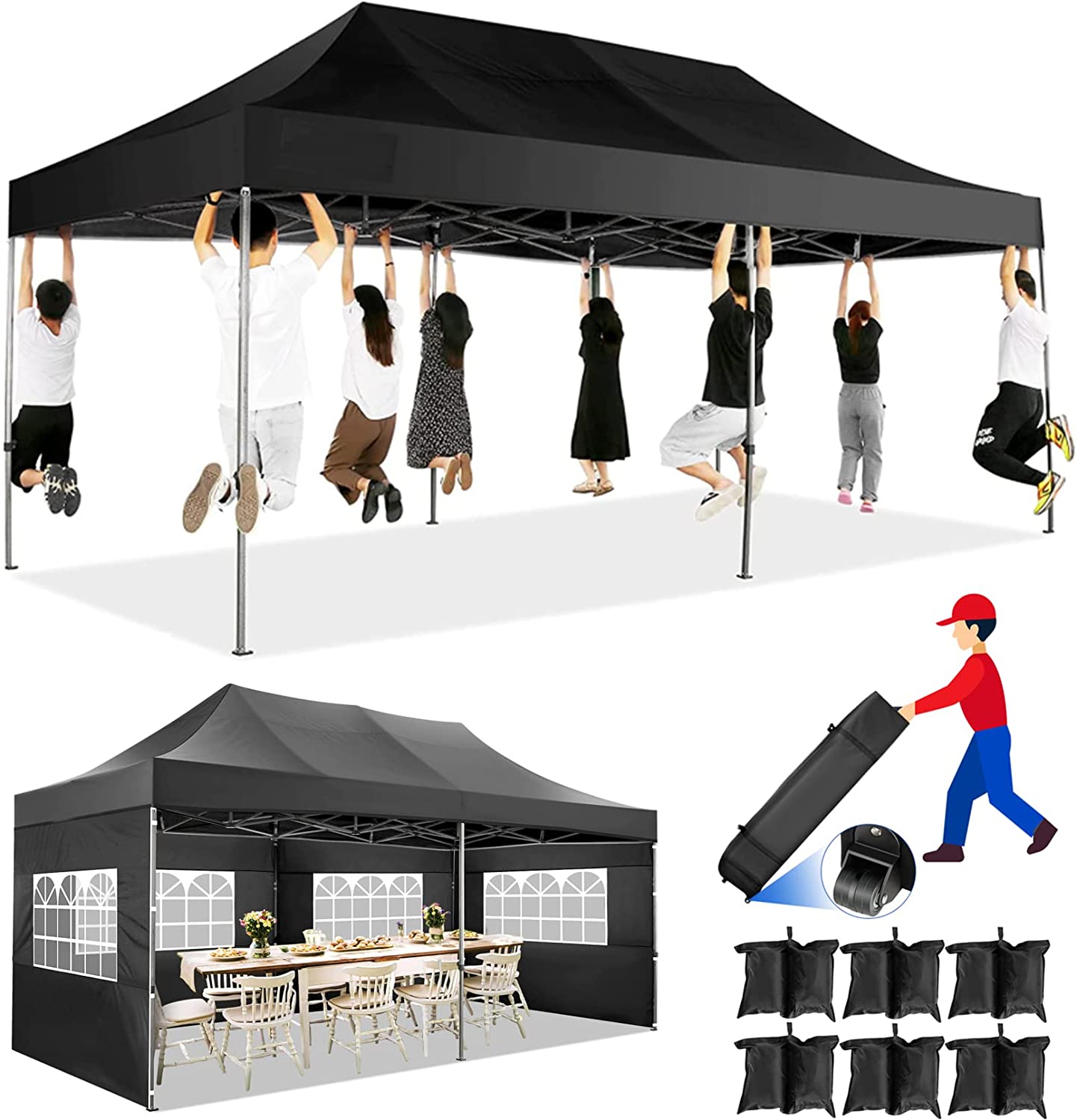 Bulk-buy Beach Tent Canopy Sun Shade Easy Pop up Anti-Wind Sun Shelter  Wyz20274 price comparison