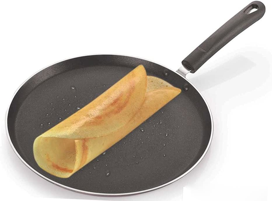 Vinchef Nonstick Crepe Pan, 11inch Skillet Pan For Dosa Tawa