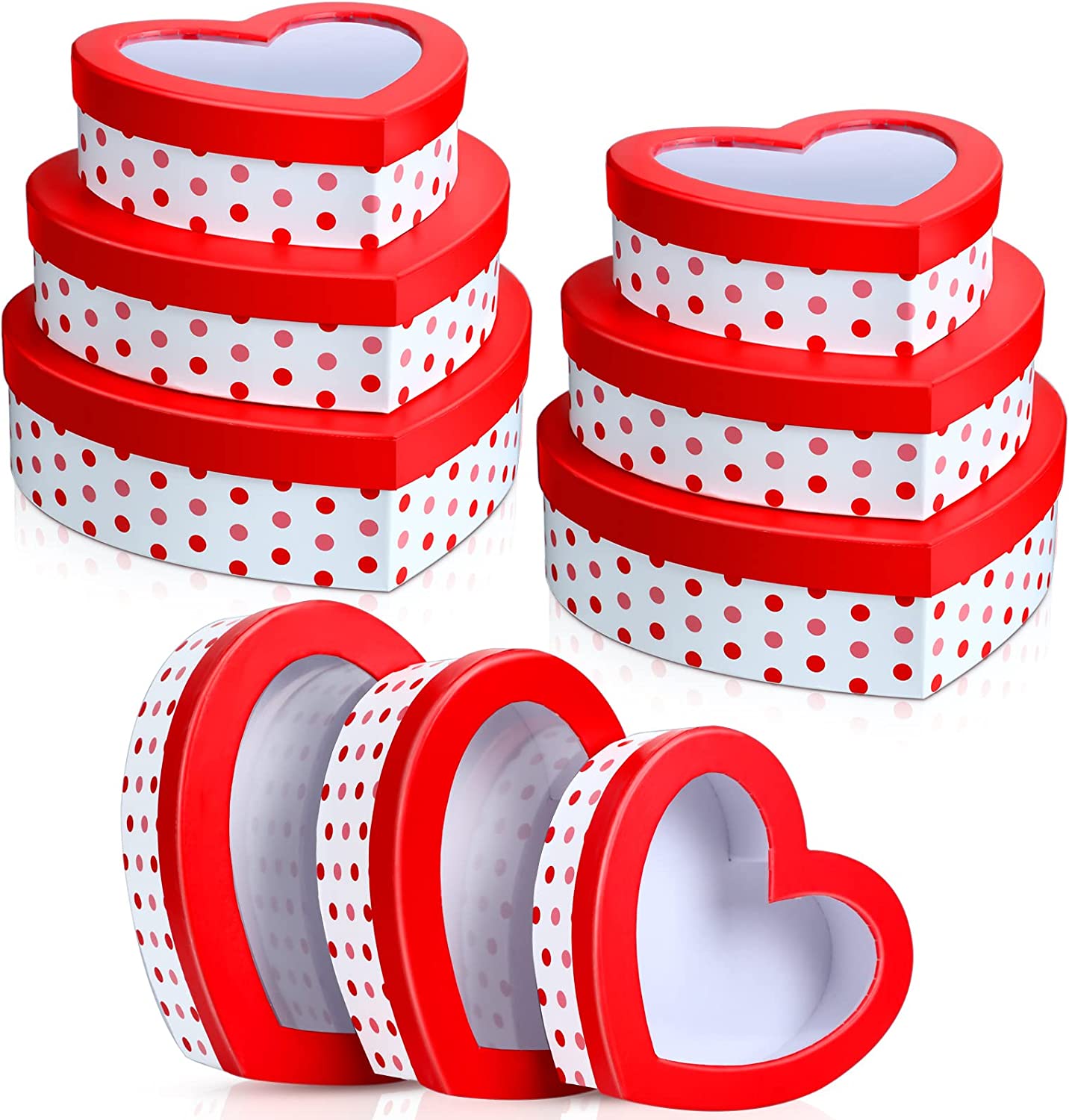 Mini Heart Box, 4.7″ x 4.1″ x 4.25″, Various Colors – Unikpackaging