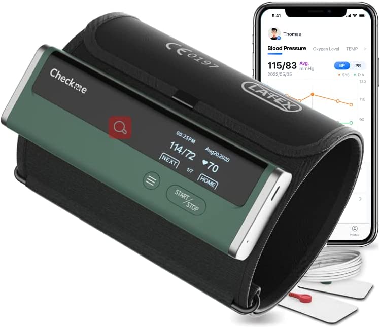 RENPHO Bluetooth Upper Arm Blood Pressure Monitor, Smart Digital Large Cuff  Blood Pressure Machine, LCD Display, 2-Users, Unlimited Memories Accurate  BP Cuffs for Home Use, App for iOS Android 