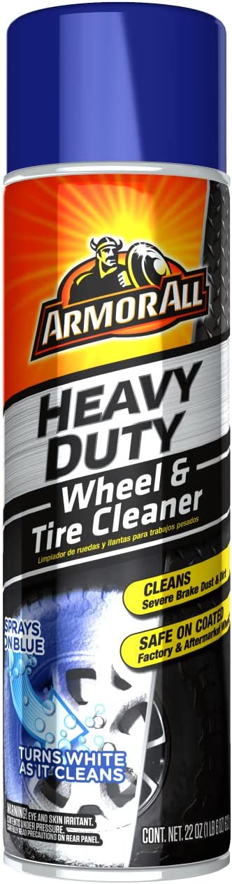 Armor All Wheel and Tire Cleaner and Tire Shine Kit, Heavy Duty Car Wheel  Cleaner, Extreme Tire Shine Spray and Wash Brush - 3 Count