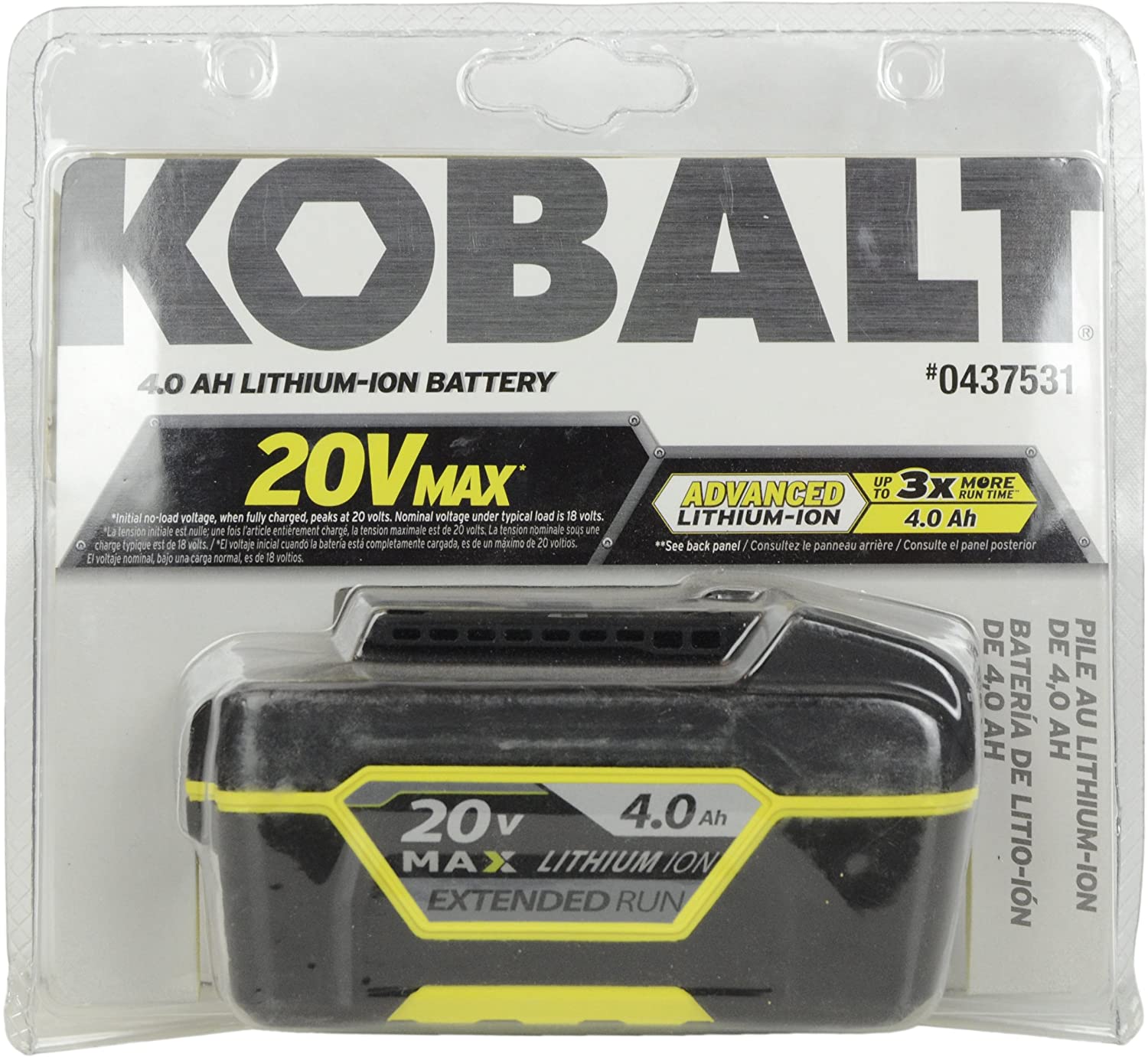 Kobalt 20v battery online charger